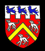 The Burgoyne family coat of arms